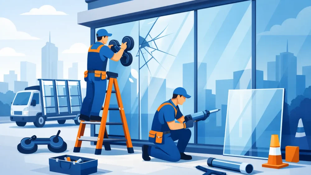 Commercial Glass Repair Services That Last