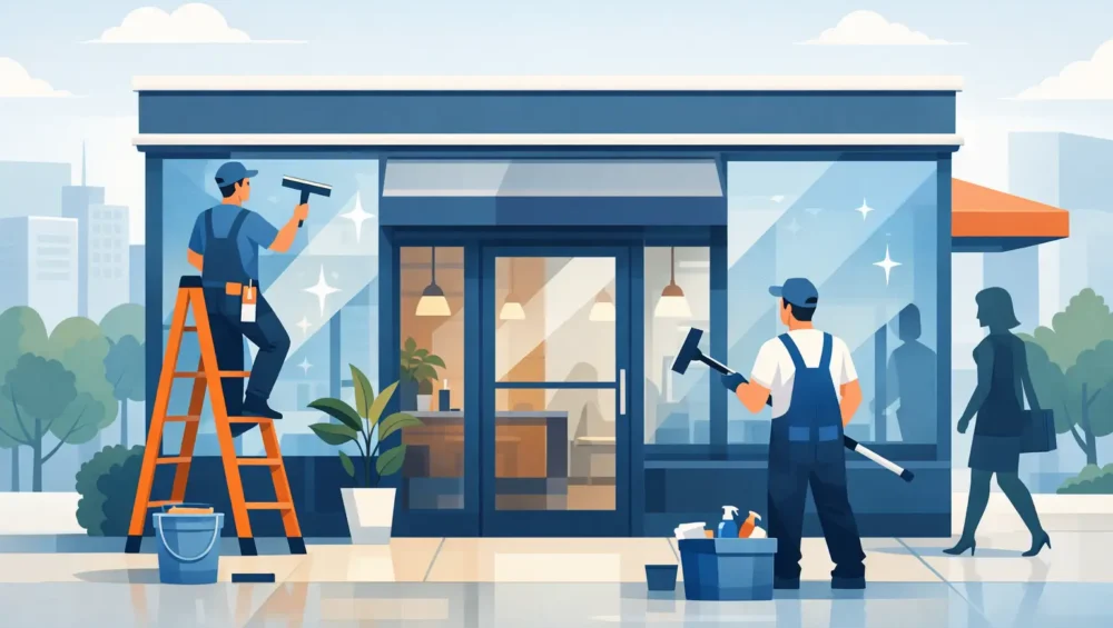 Commercial Window Services That Keep You Open