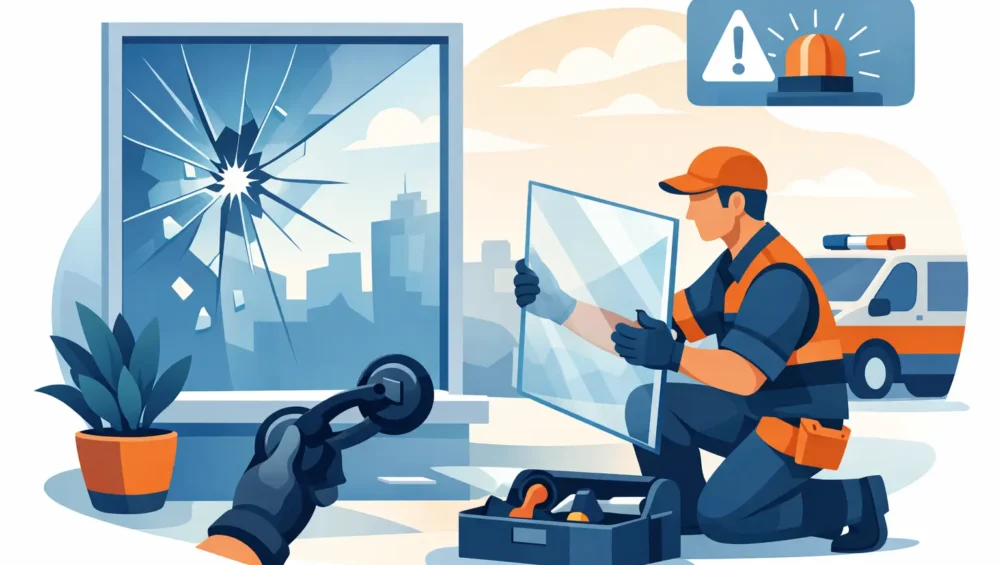 Emergency Glass Repair: What to Do Fast