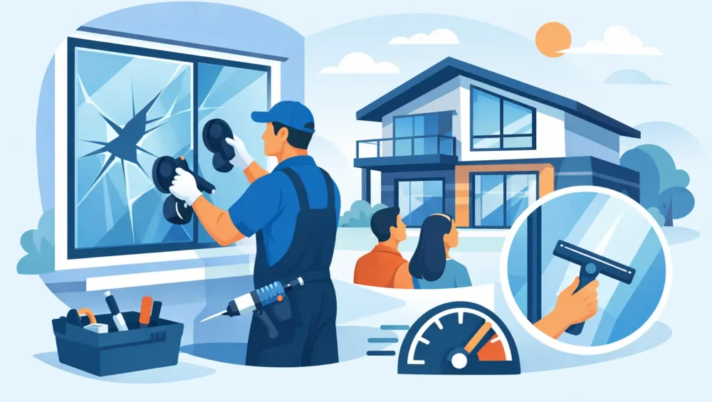 Residential Glass Repair That Solves It Fast