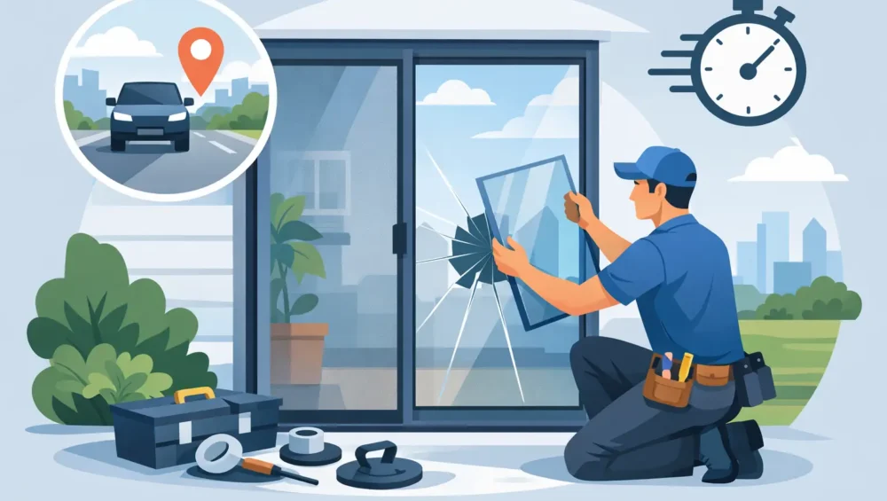 Screen Door Glass Repair Near Me Fast