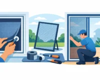 Window and Door Screen Repair Near Me
