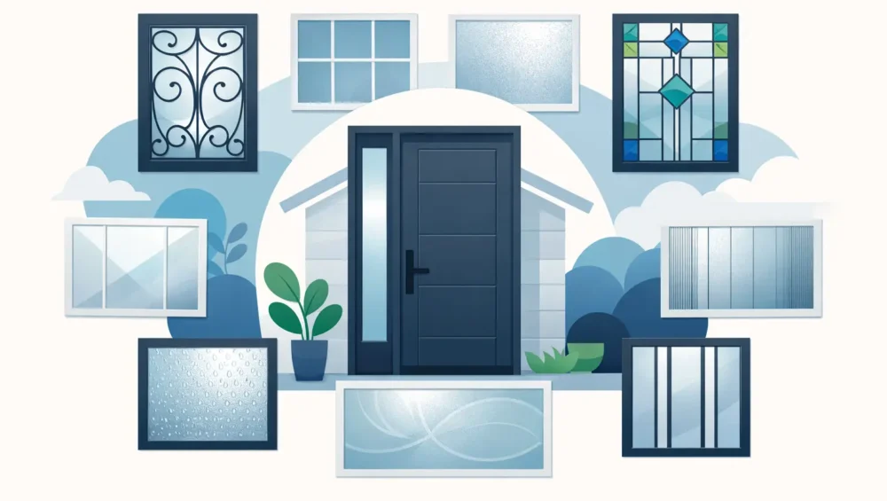 8 Best Entry Door Glass Options