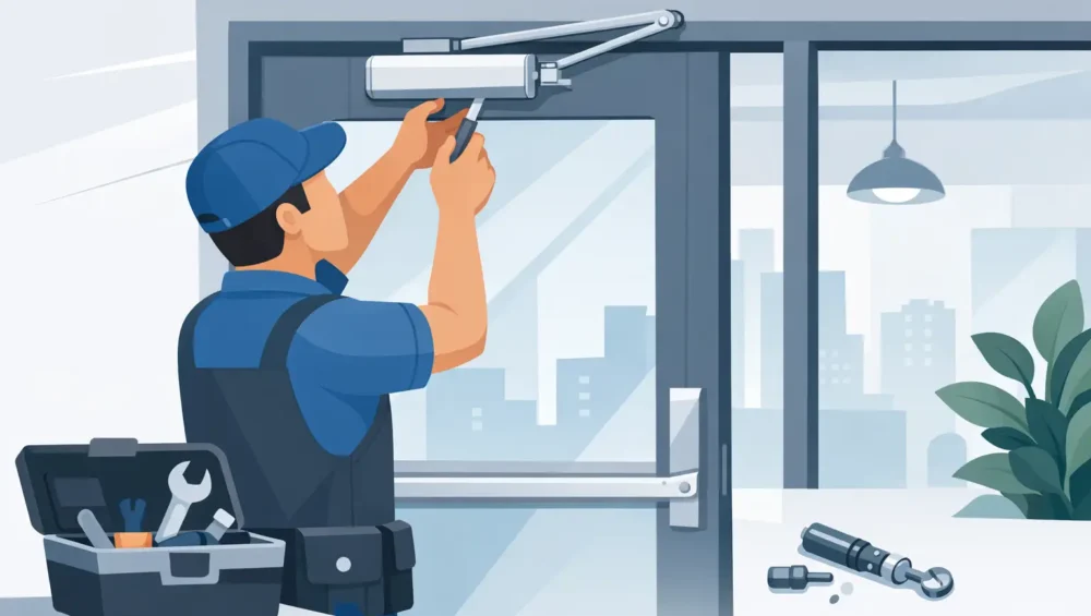 Commercial Door Closer Repair That Lasts
