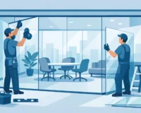 Glass Partition Installation That Fits the Space