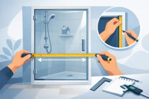 How to Measure Shower Door Opening Right