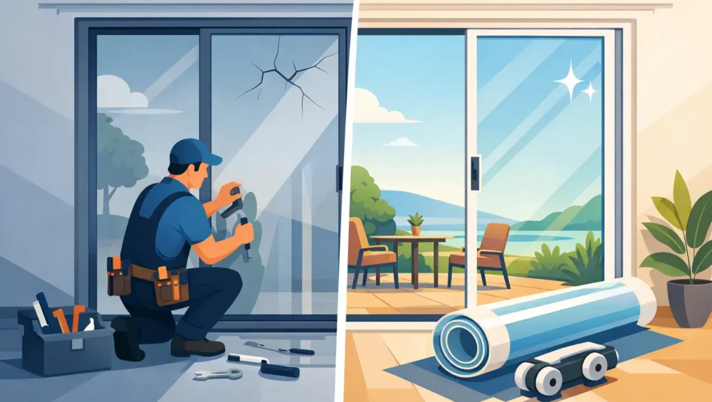 Sliding Glass Doors: Repair or Replace?