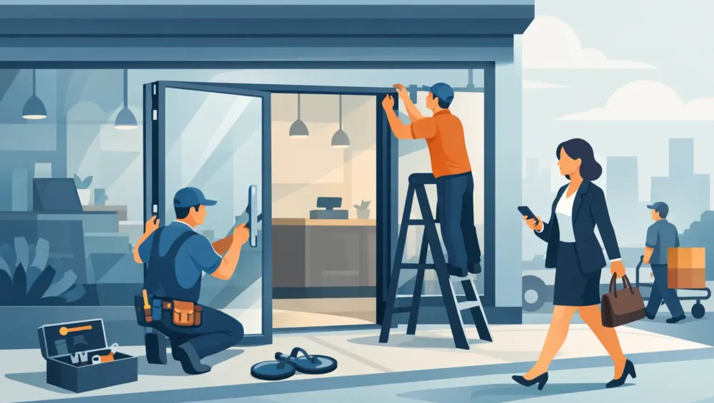 Storefront Door Repair That Keeps Business Moving