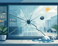 What Causes Storefront Glass Cracks?